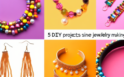 Fem kreative DIY-projekter med perler til smykkefremstilling