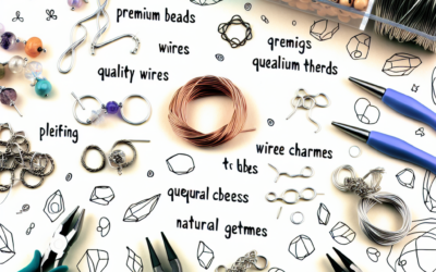 De bedste materialer til DIY smykkefremstilling: Tips og tricks