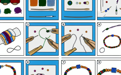 Trin-for-Trin Guide til Hjemmelavede Armbånd med Perler og Tilbehør